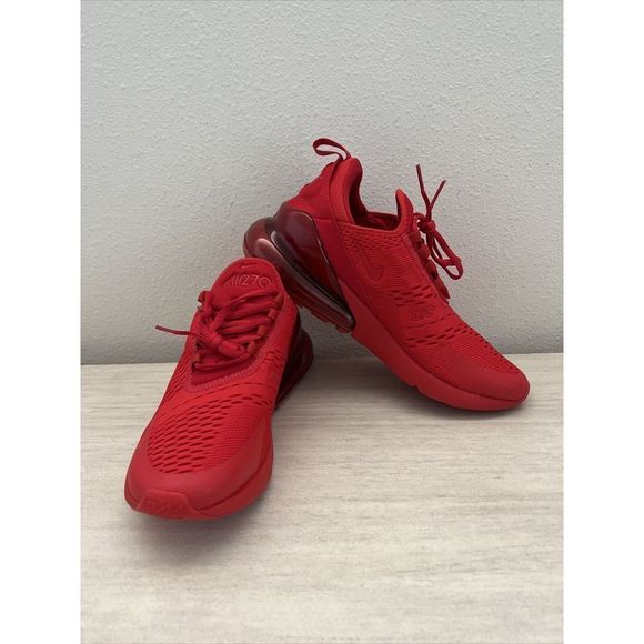 Nike CV 7544 600 Mens Sz 9 Air Max 270 University Red NEW! - Picture 1 of 13